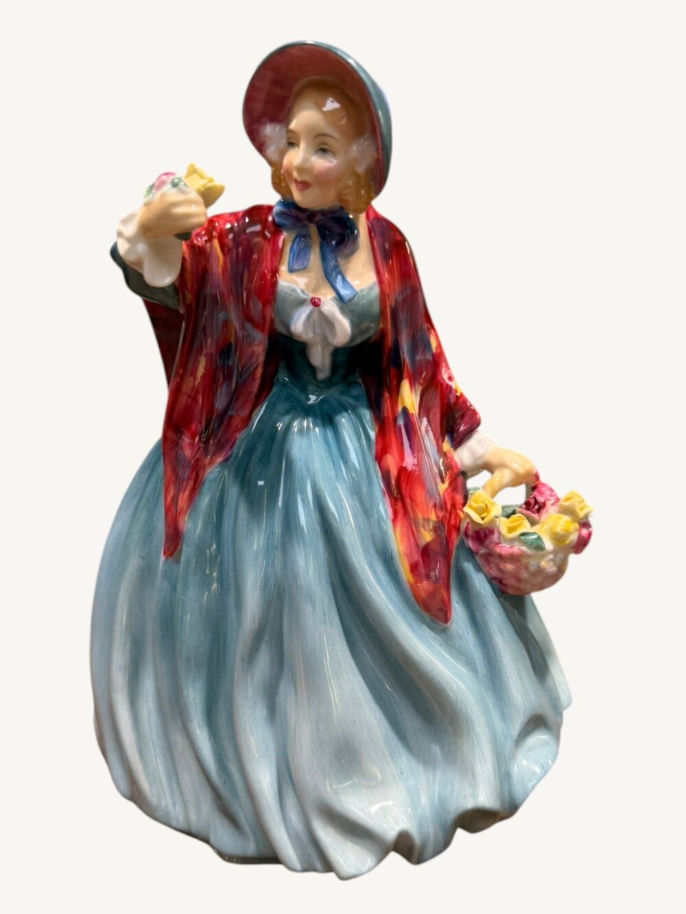 Royal Doulton Lady Charmian HN 1948 Leslie Harradine 8" Bone China Figurine